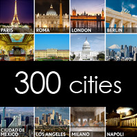 300 cities